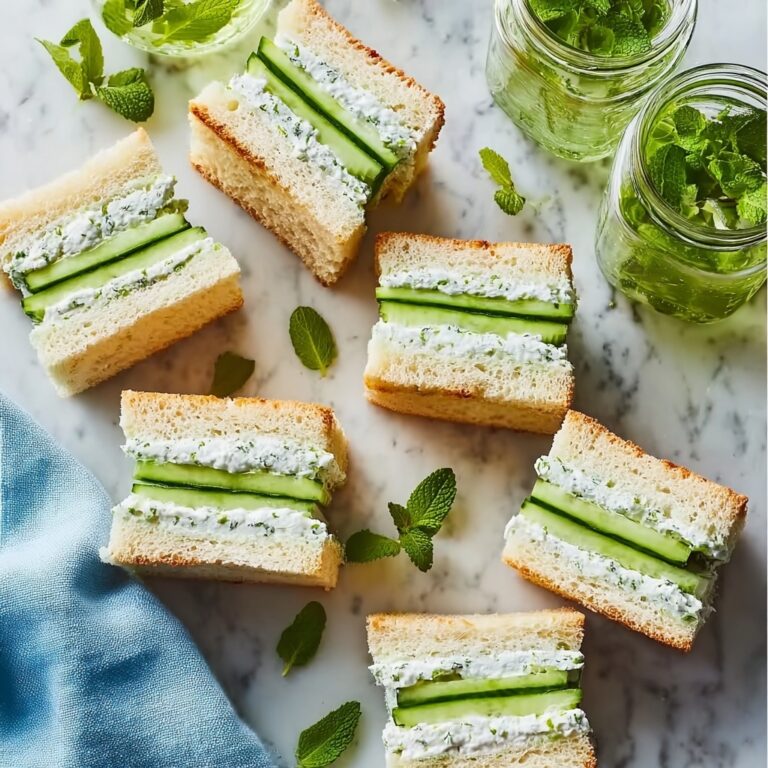 How to Make Cucumber Tea Sandwiches Recipe