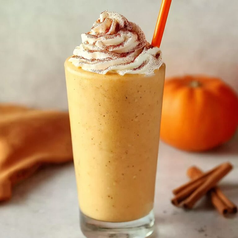 5-Ingredient Pumpkin Frappuccino Recipe