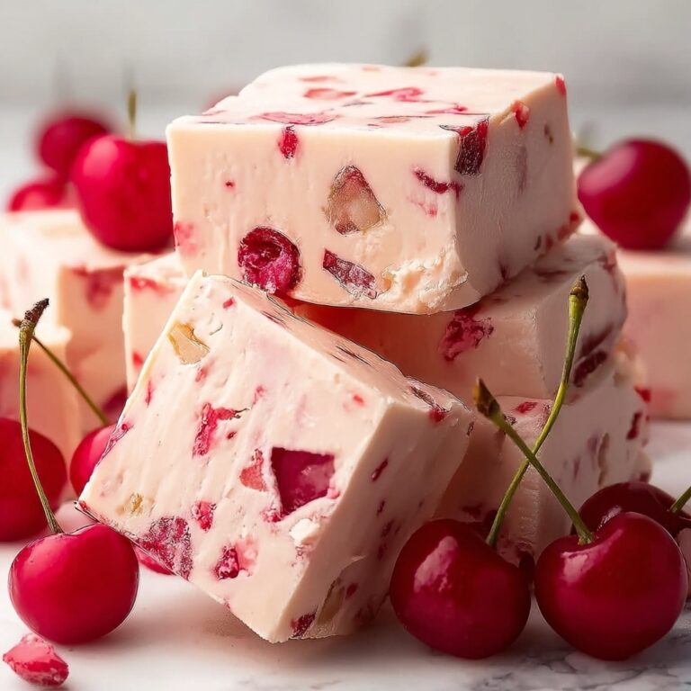 No-Bake Cherry Fudge Recipe