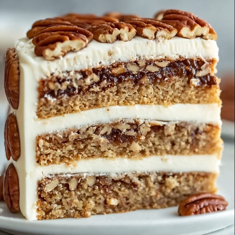 Pecan Pie Layer Cake Recipe