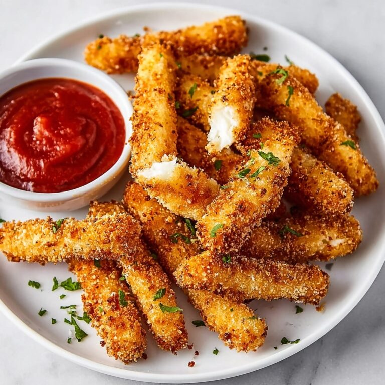 Air Fryer Mozzarella Sticks Recipe