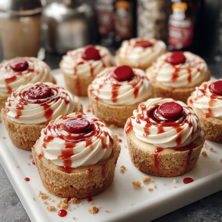 Mini Jammie Dodger Cheesecakes Recipe