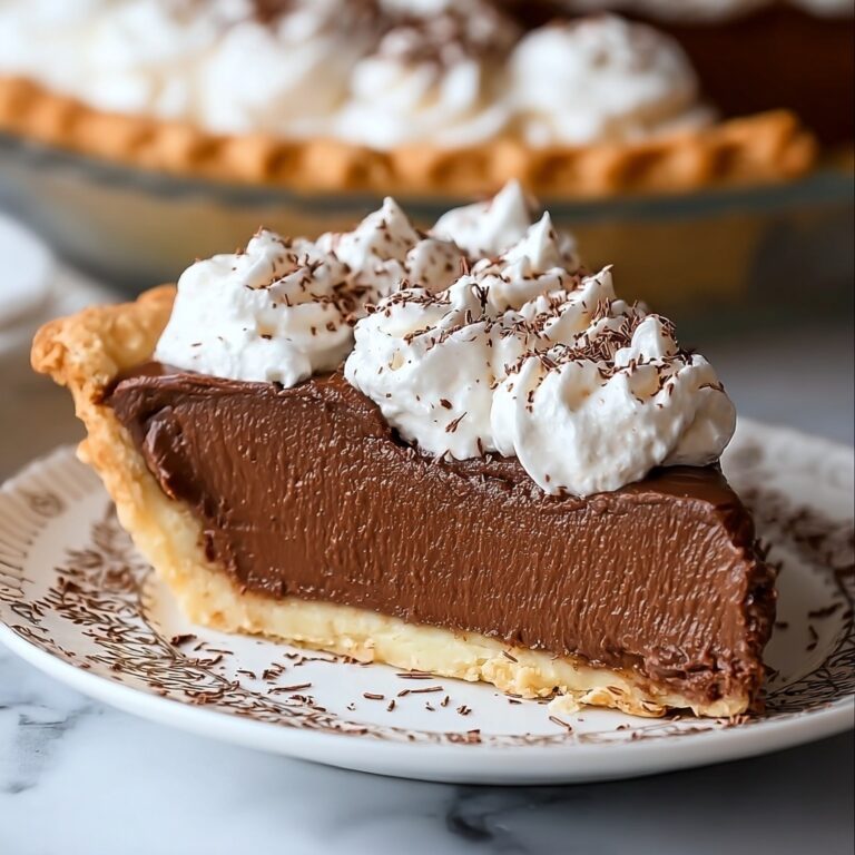 Easy Chocolate Pie Recipe