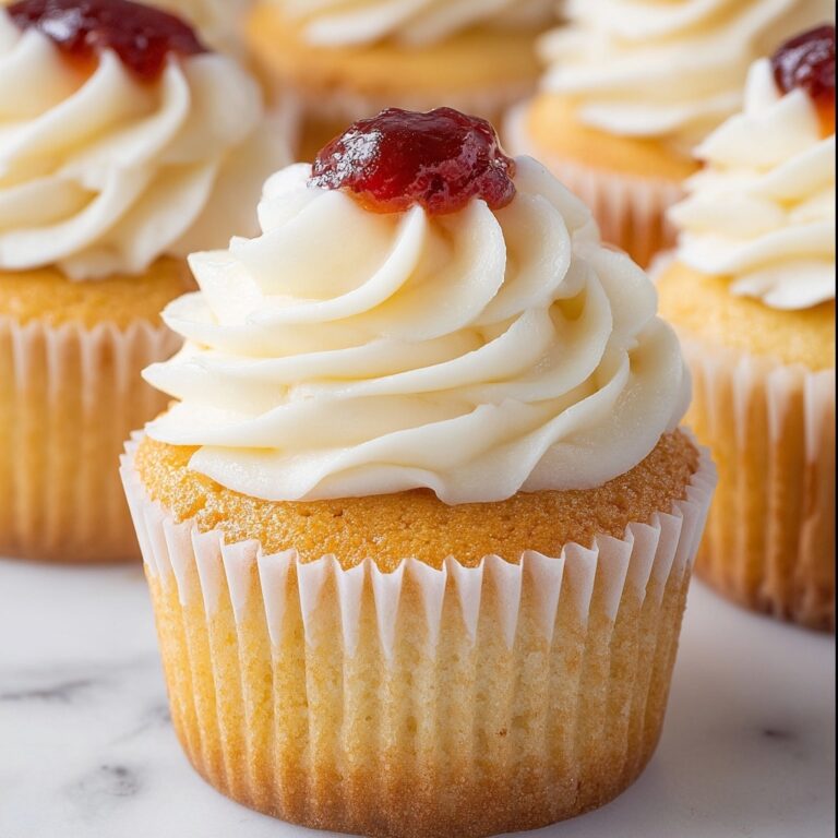 Easy Vanilla Cupcakes Recipe