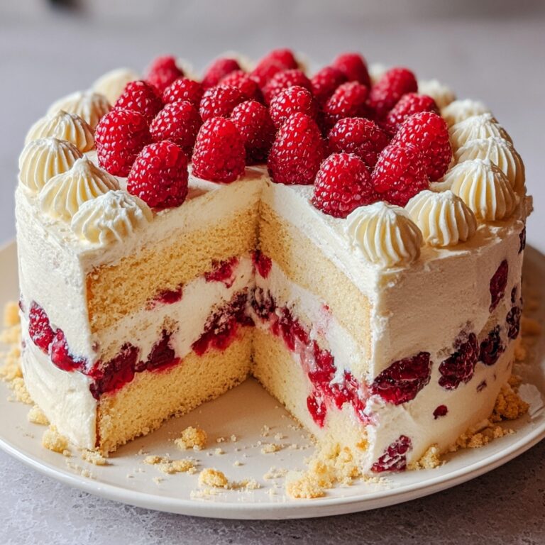 White Chocolate Raspberry Cake Recipe