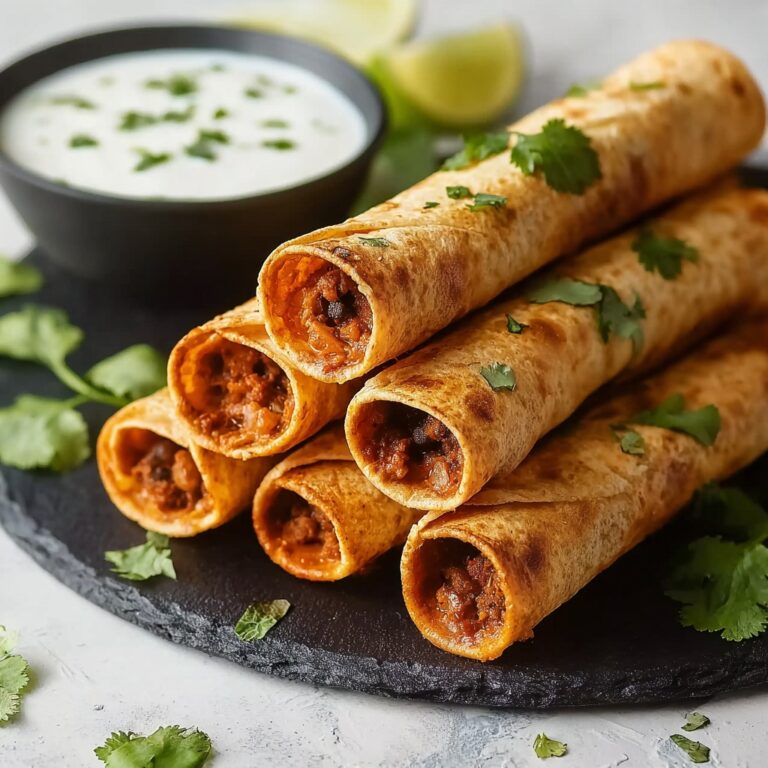 Bean & Cheese Taquitos Recipe