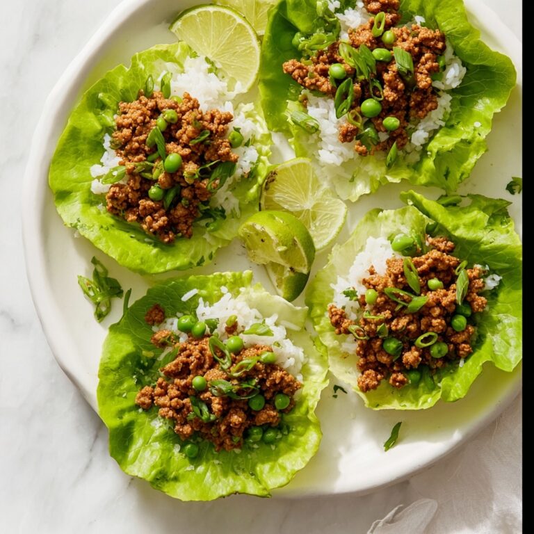 Asian Turkey Lettuce Wraps Recipe