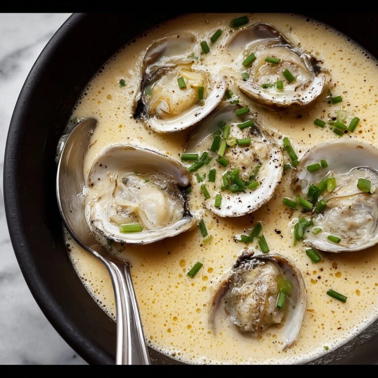 Oyster Stew with Fresh Oysters Recipe