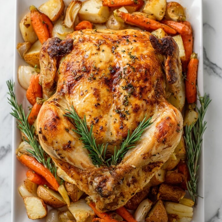 Roasted Herb-Infused Chicken with Vegetables Recipe