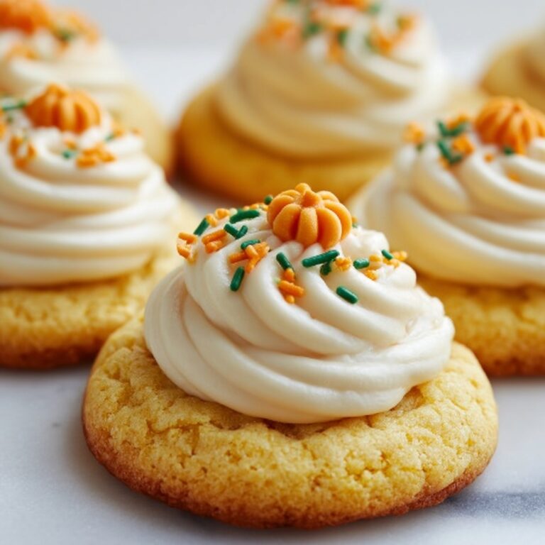 Pumpkin Sugar Cookies with Cream Cheese Frosting Recipe