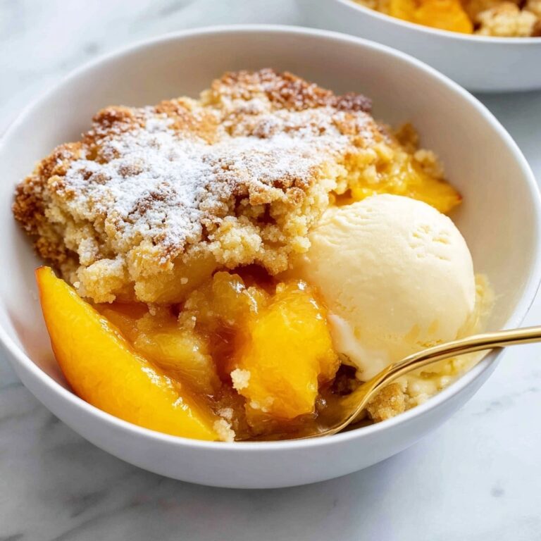 Classic Peach Cobbler Recipe