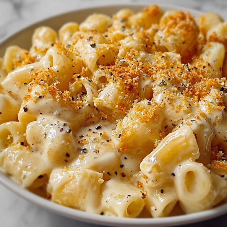 Parmesan Garlic Chicken Mac and Cheese Recipe