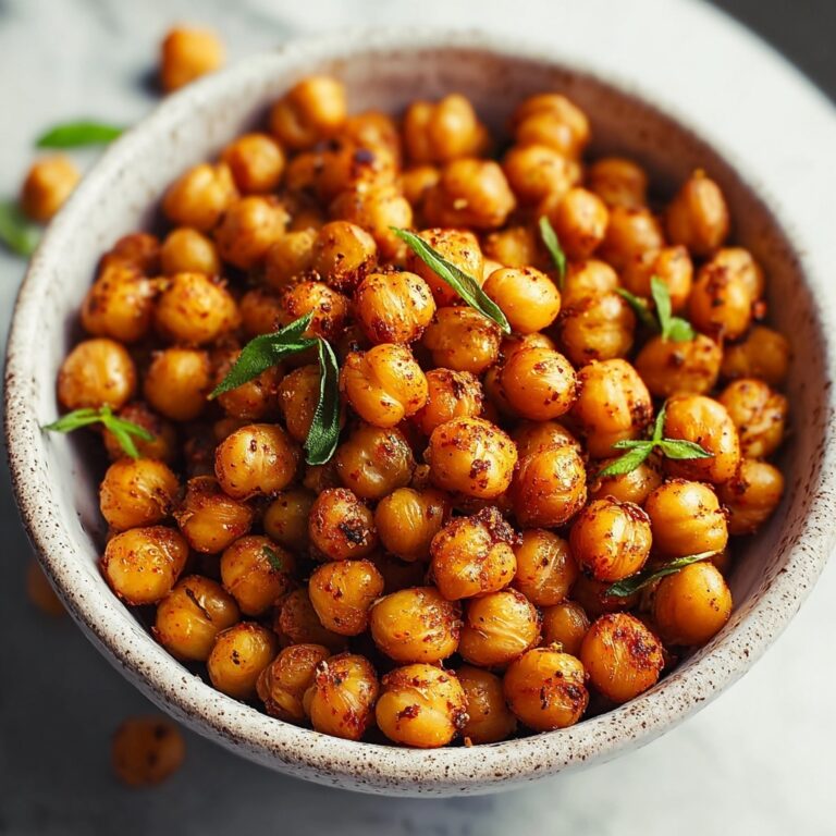 Spicy Roasted Chickpeas Recipe