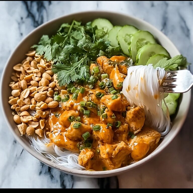 Thai Peanut Chicken Bowl Recipe