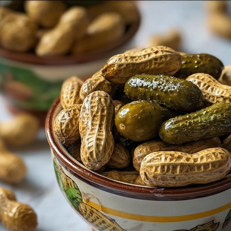 Dill Pickle Boiled Peanuts Recipe