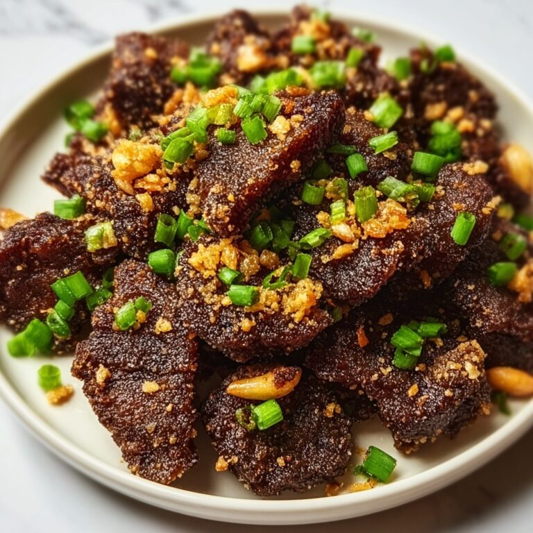 Crispy Fried Garlic Beef Recipe