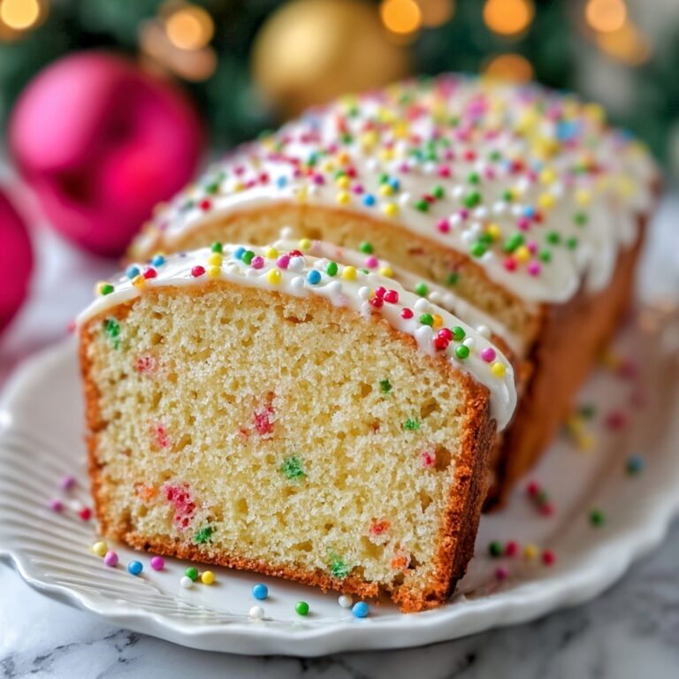 Christmas Funfetti Quick Bread Recipe