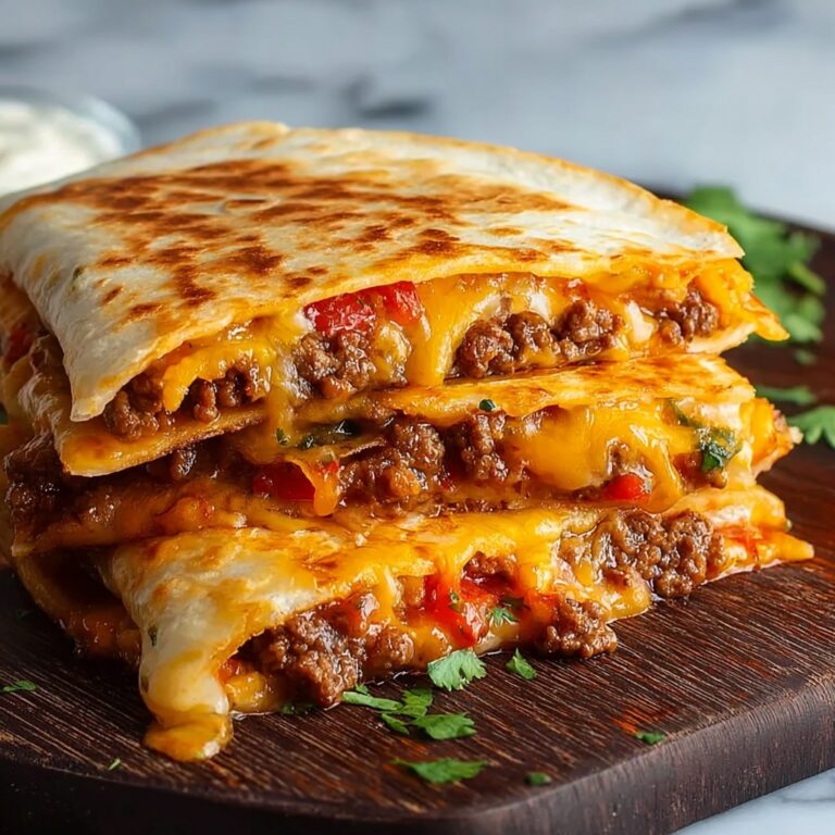 Quesadilla Burgers Recipe
