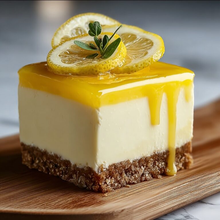 Lemon Cheesecake with Lemon Curd Recipe