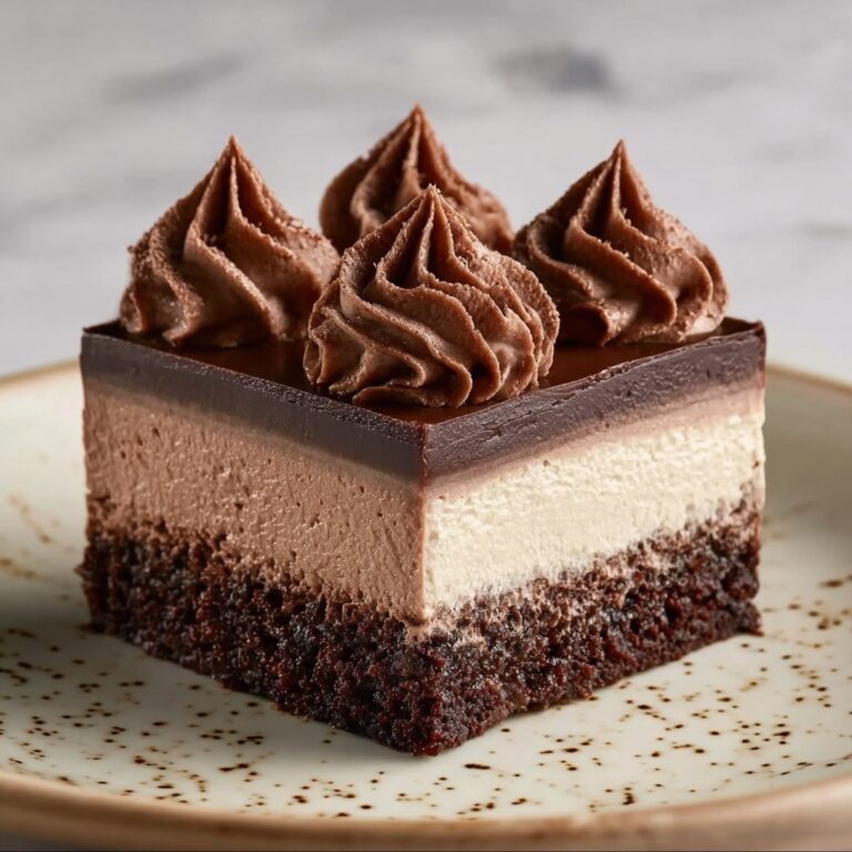 Chocolate Mousse Brownies Recipe