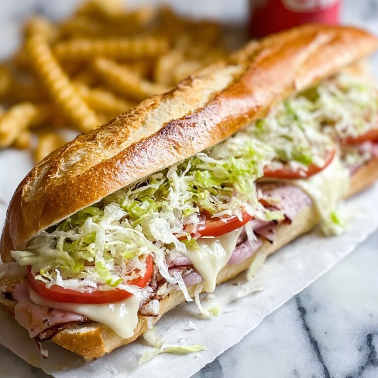 Baked Italian Grinder Sandwiches Recipe