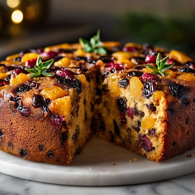Old-Fashioned German Fruit Cake Recipe