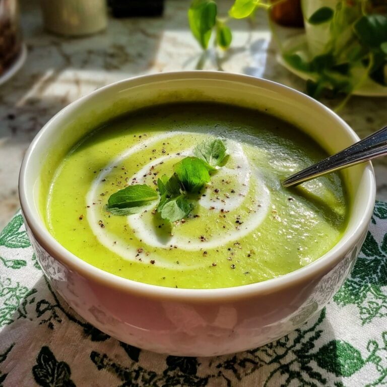 Spring Pea and Mint Soup Recipe