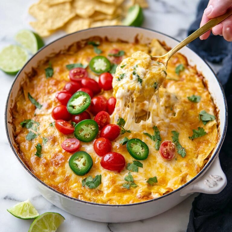 Super Easy Chicken Nacho Casserole Recipe