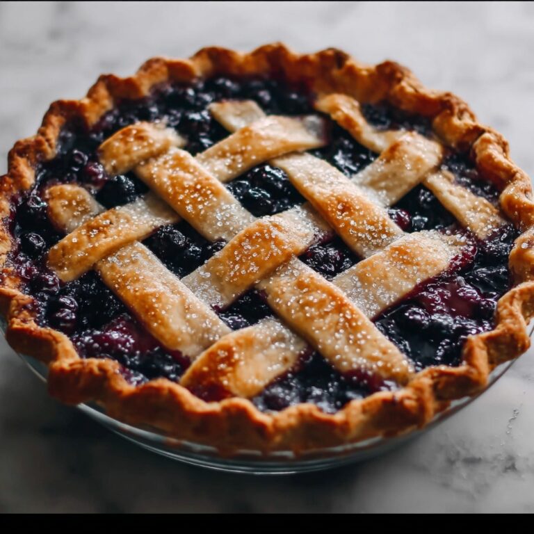 The Ultimate Blueberry Pie Recipe for Pure Homemade Bliss Recipe