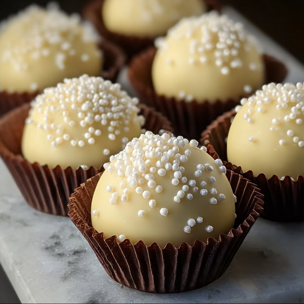 White Chocolate Brigadeiros Recipe - Recipe Image