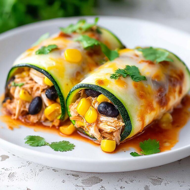 Zucchini Enchilada Roll-Ups Recipe