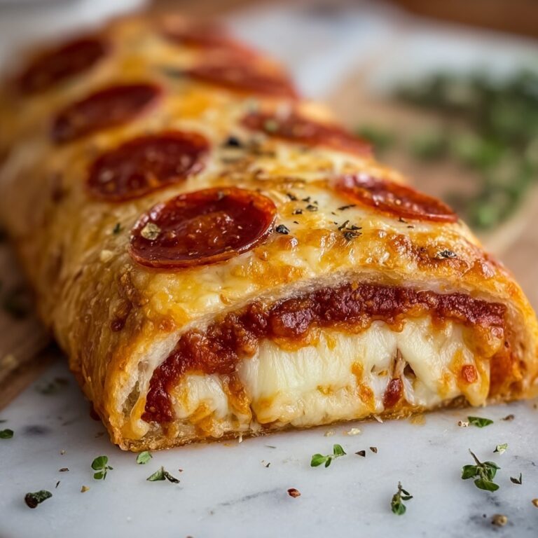 Tremendous Cheesy Pepperoni Stromboli Recipe