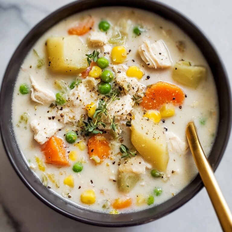Creamy Chicken Pot Pie Soup Recipe