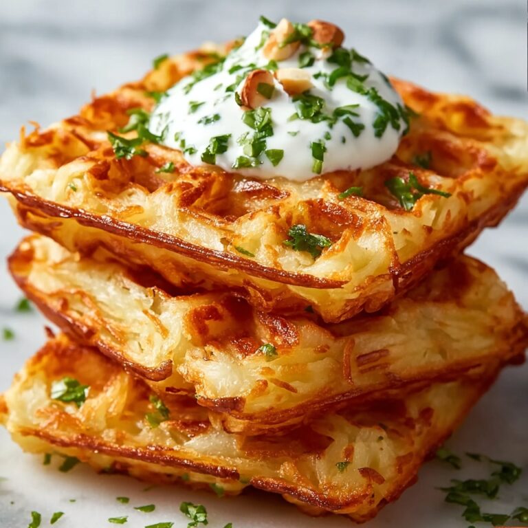 Healthy Cauliflower Hashbrown Chaffle Recipe