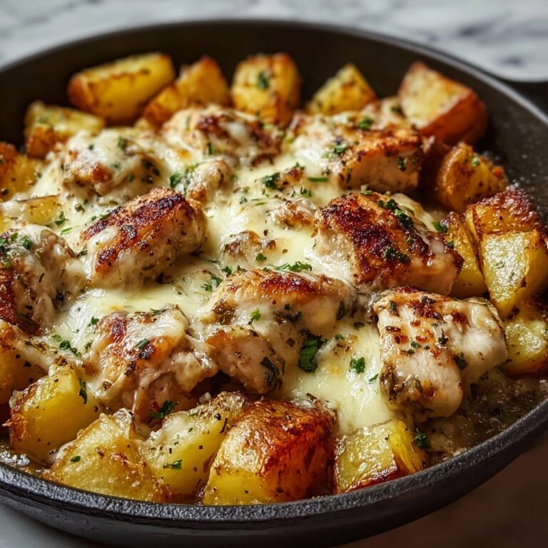 Garlic Parmesan Chicken and Potatoes (One-Pan Dinner) Recipe