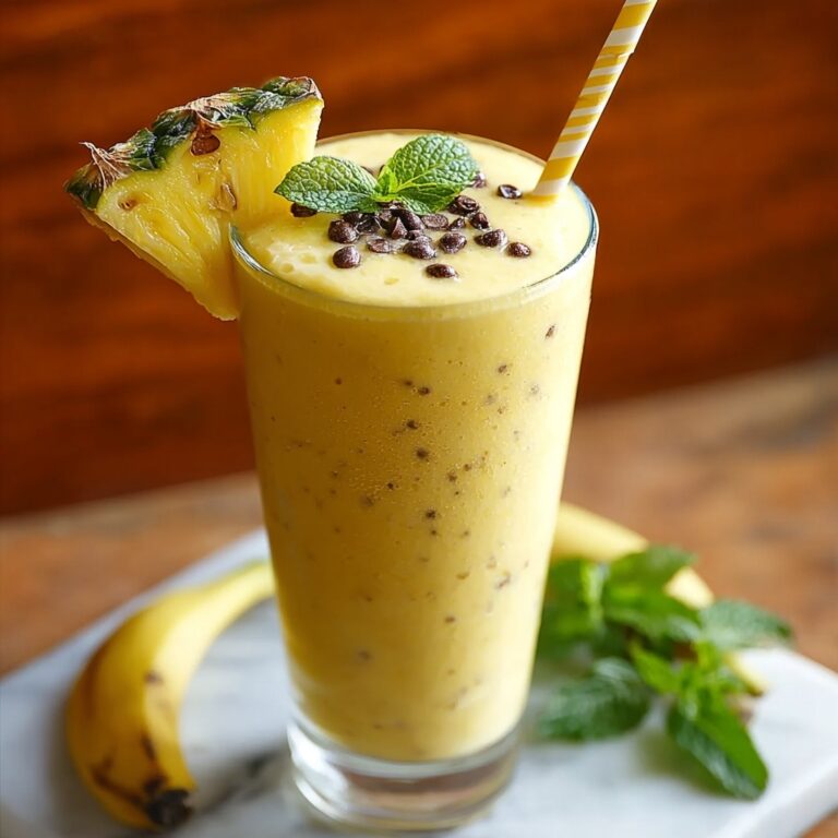 Tropical Fruit Smoothie Recipe