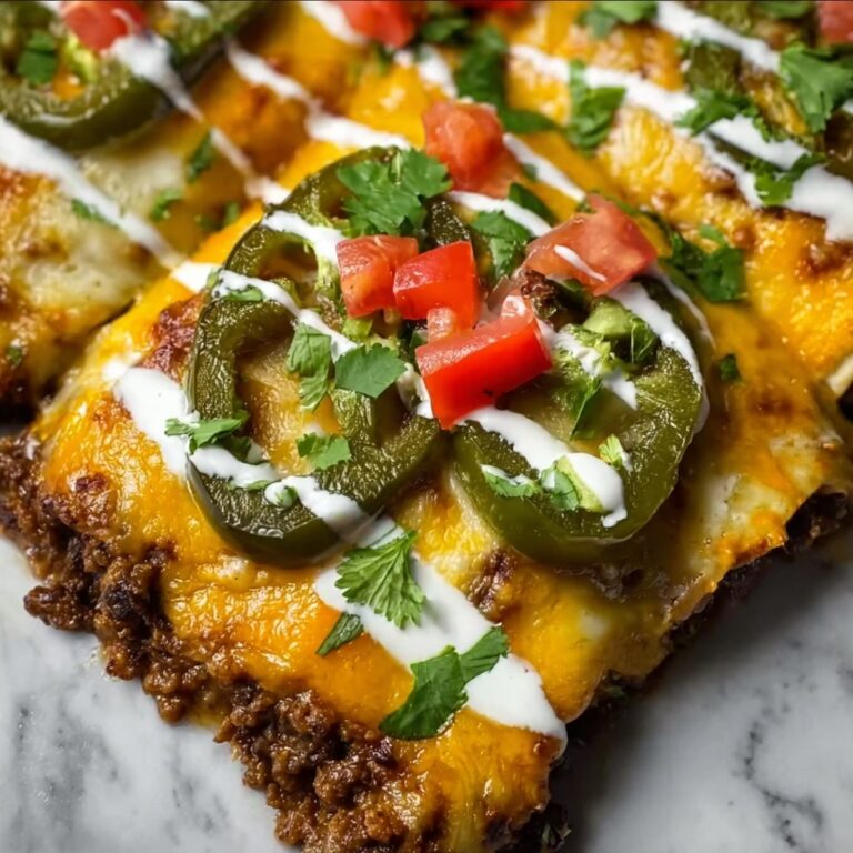 Baked Beef Chiles Rellenos Casserole Recipe