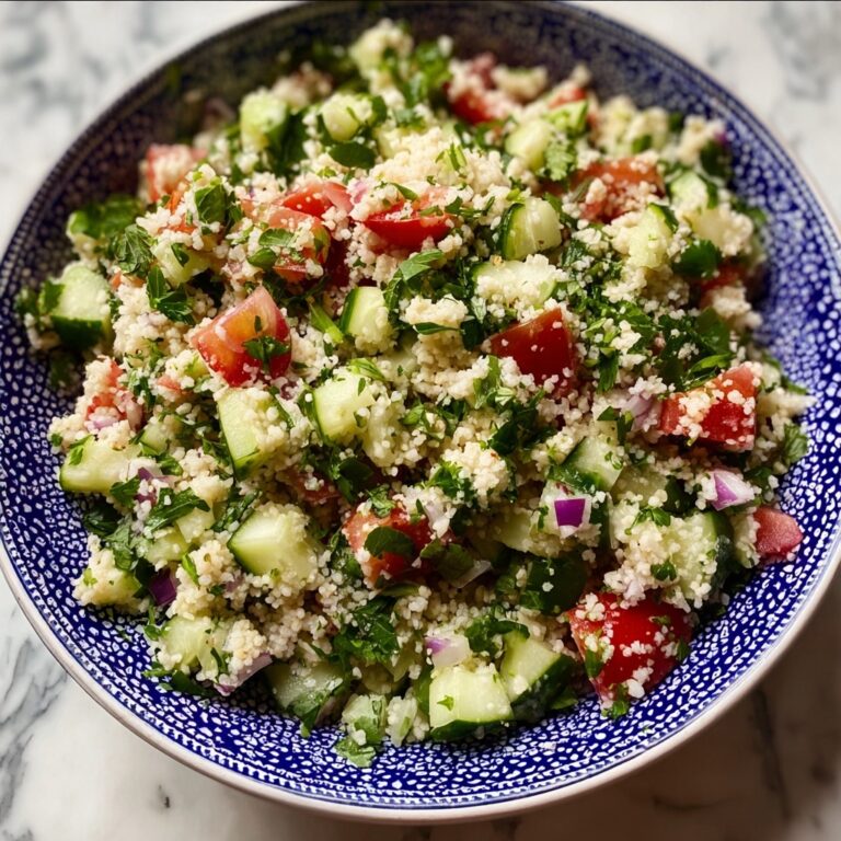 Cauliflower Rice Tabbouleh Recipe