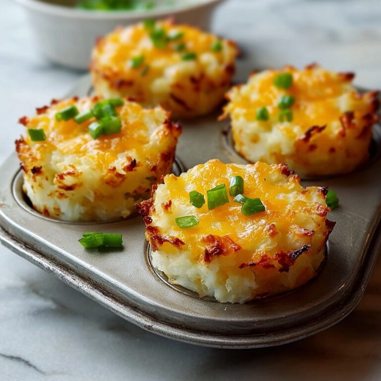 Cheesy Mashed Potato Cups Recipe