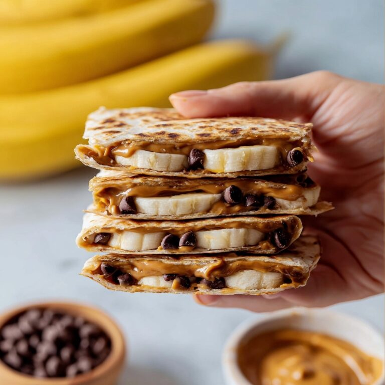 Peanut Butter Banana Quesadillas Recipe