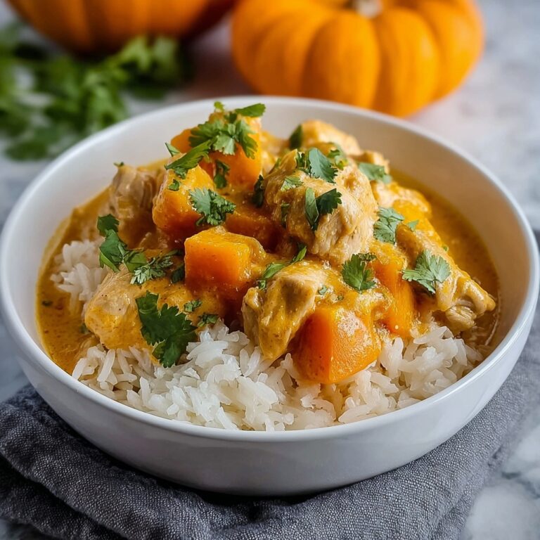 Chicken and Pumpkin Thai Curry Recipe