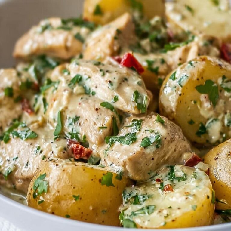 Italian Crockpot Chicken and Potatoes Recipe