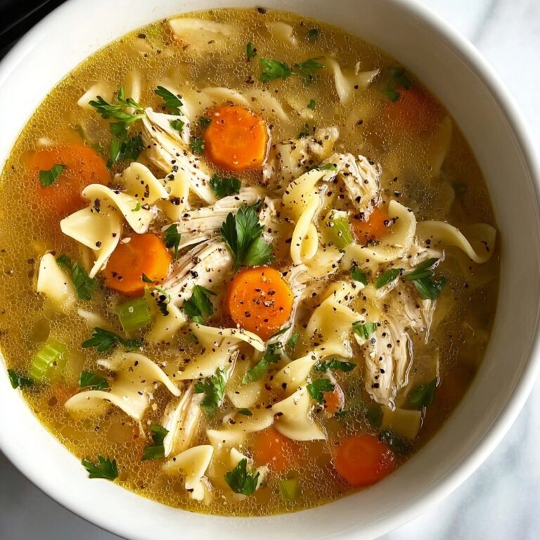Crockpot Chicken Noodle Soup Recipe