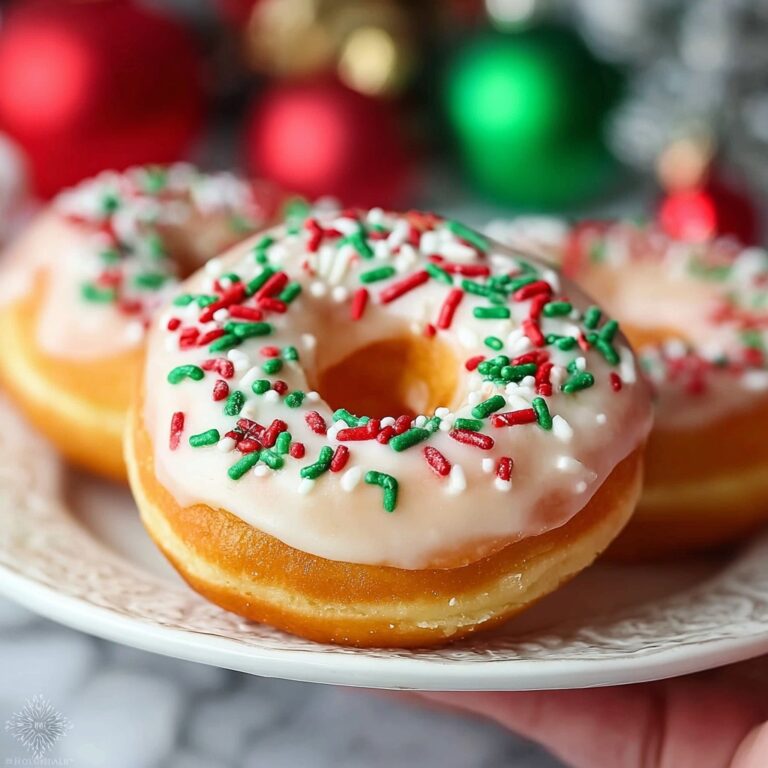 Christmas Doughnuts Recipe
