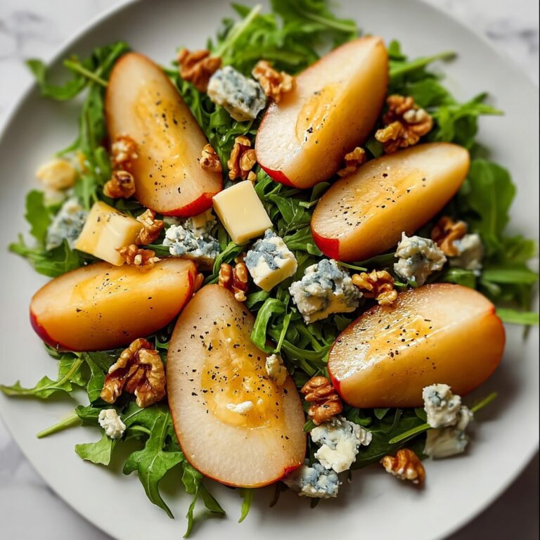 Caramelized Pear and Blue Cheese Salad Recipe