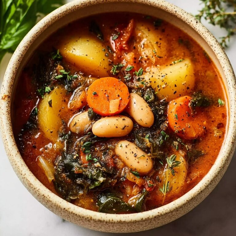 Butterbean Vegetable Stew with Arborio Rice and Fresh Herbs Recipe