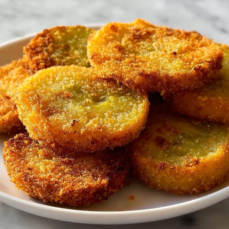 Easy Oven-Fried Green Tomatoes Recipe