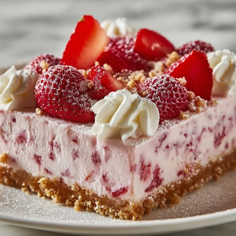 Strawberry Shortcake Freezer Pie Recipe
