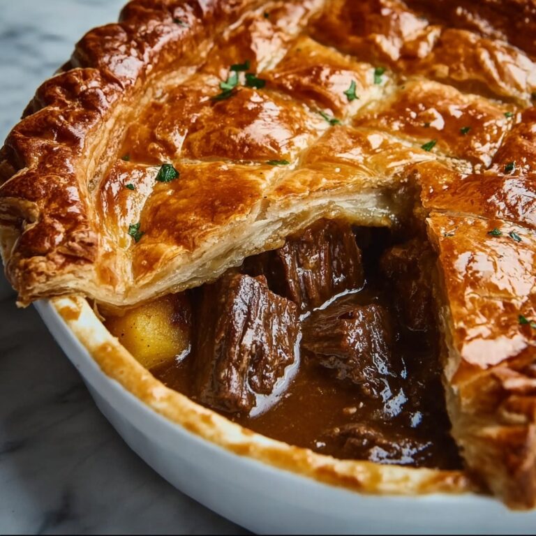 Rich and Tasty Slow-Cooked Steak Pie Recipe
