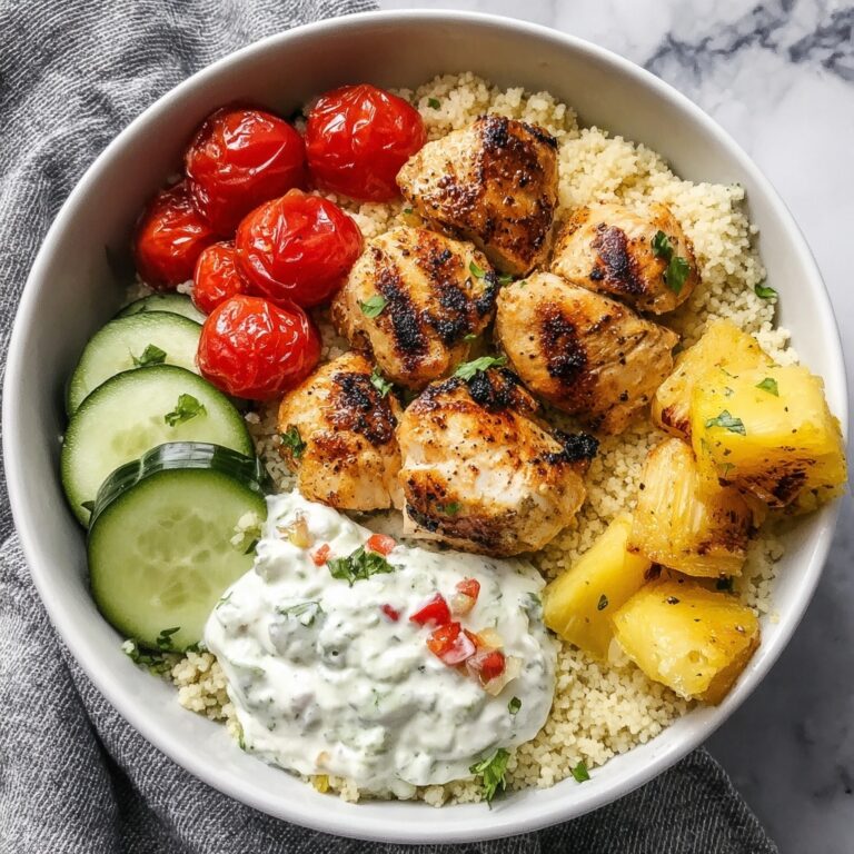 Greek Chicken Tzatziki Bowls Recipe